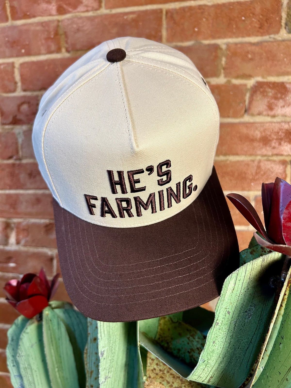 He’s Farming Cap